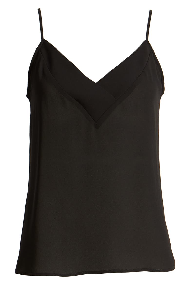 Crossover Camisole, Alternate, color, BLACK