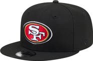 New Era Men's New Era Black San Francisco 49ers 9FIFTY Snapback Hat