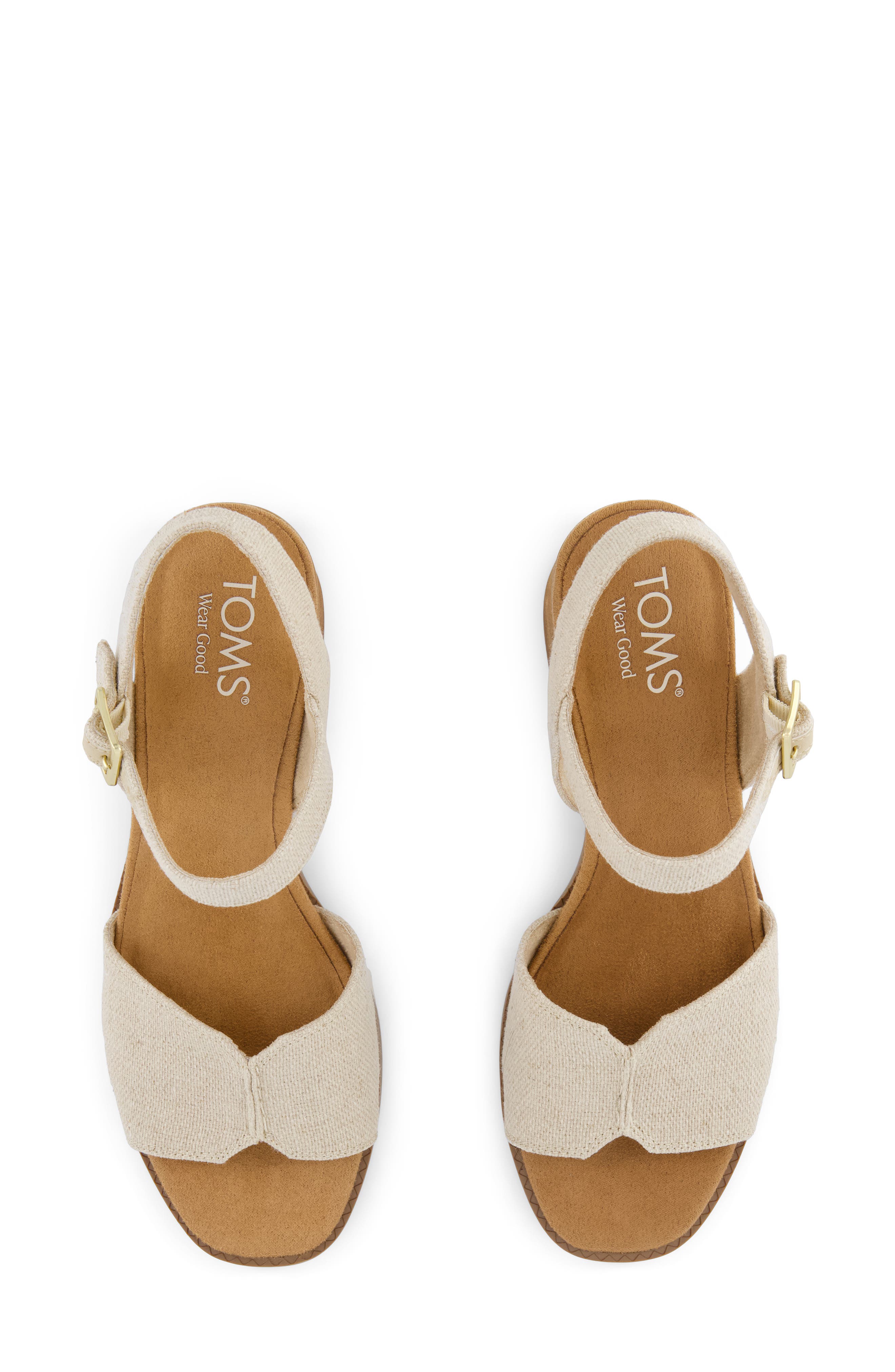 Eloise Heeled Open Toe Sandal, Alternate, color, NATURAL