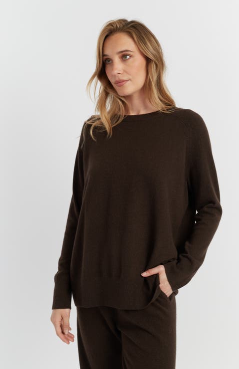 Pure Cashmere Slouchy Sweater