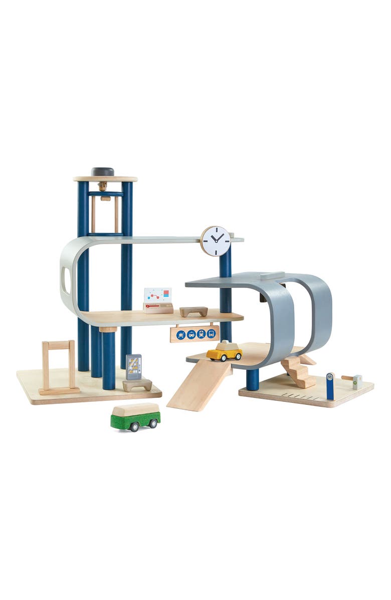 PlanToys<sup>®</sup> Central Station Building Playset, Alternate, color, Assorted