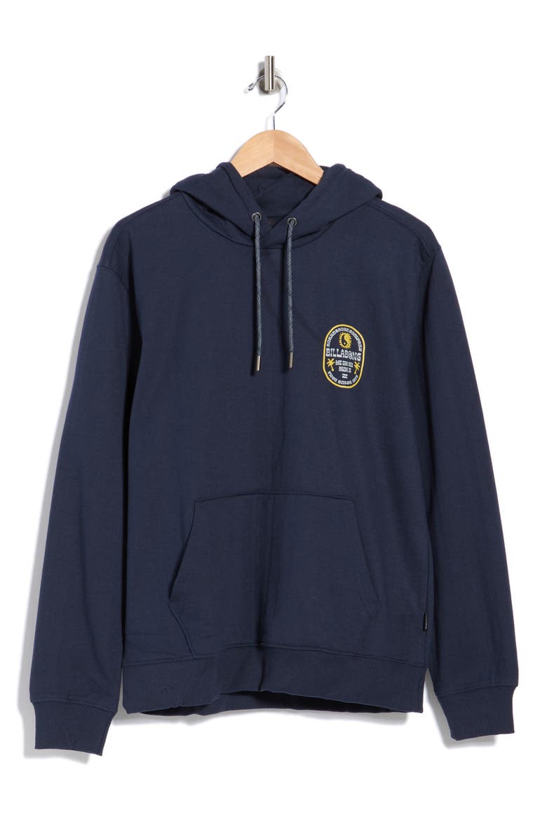 Slick Graphic Hoodie, Alternate, color, DARK SAPHIRRE