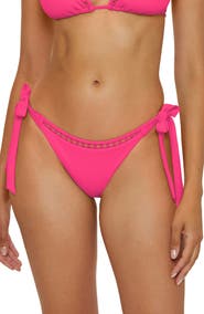 Becca Modern Edge Side Tie Bikini Bottoms