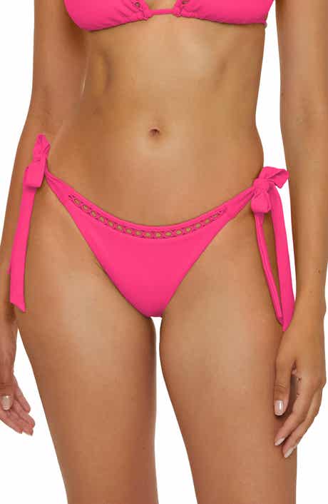 Becca Modern Edge Side Tie Bikini Bottoms
