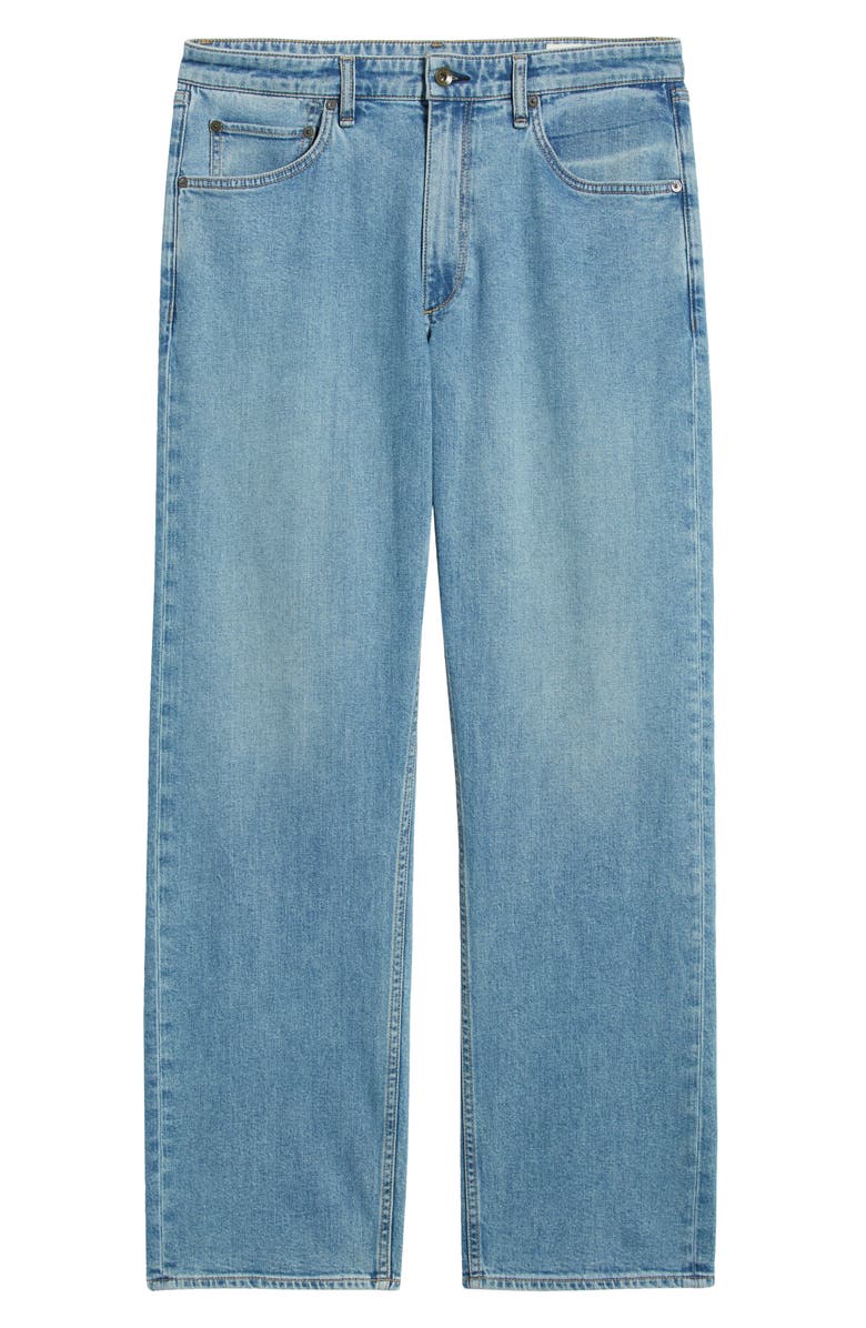 rag & bone Fit 4 Authentic Stretch Straight Leg Baggy Jeans, Alternate, color, Mitchell
