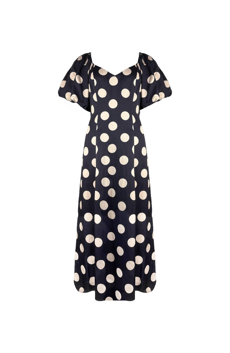 Ro&Zo Yasmin Puff Sleeve Dress, Alternate, color,