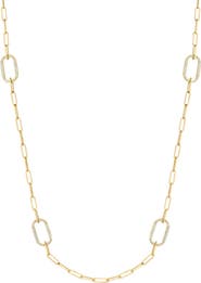 Michael M Link PaveStation Necklace