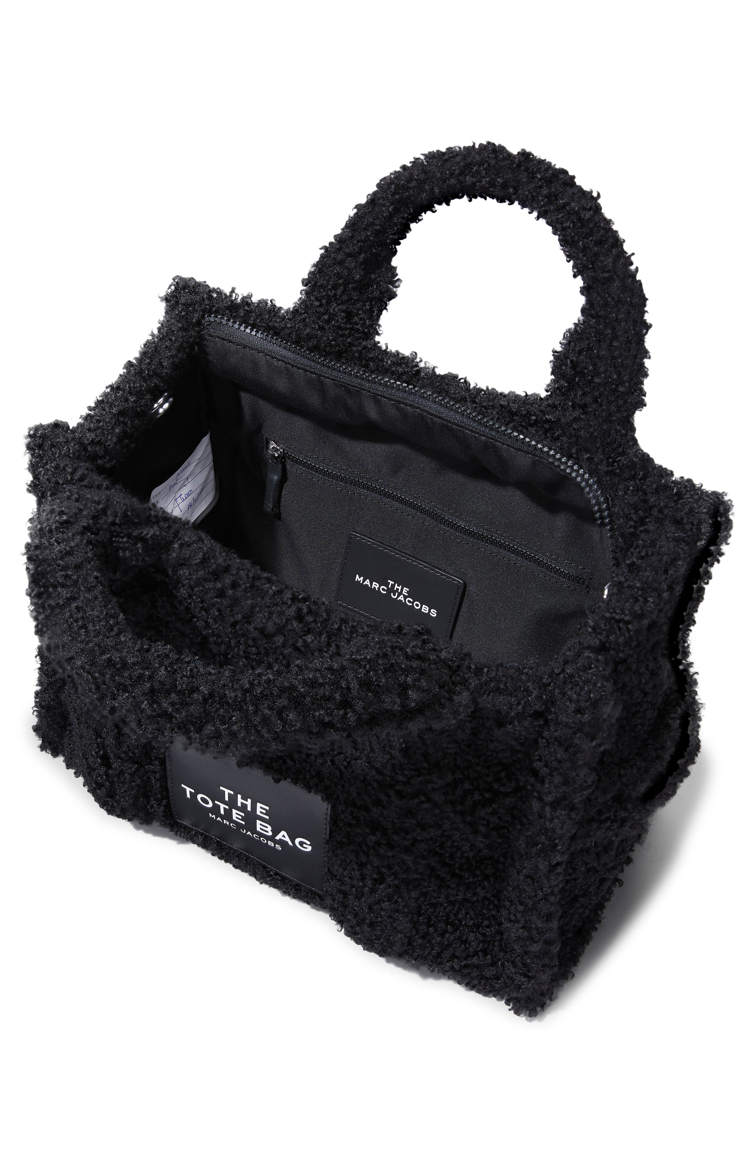 Marc Jacobs The Teddy Medium Faux Fur Tote Bag, Alternate, color, 