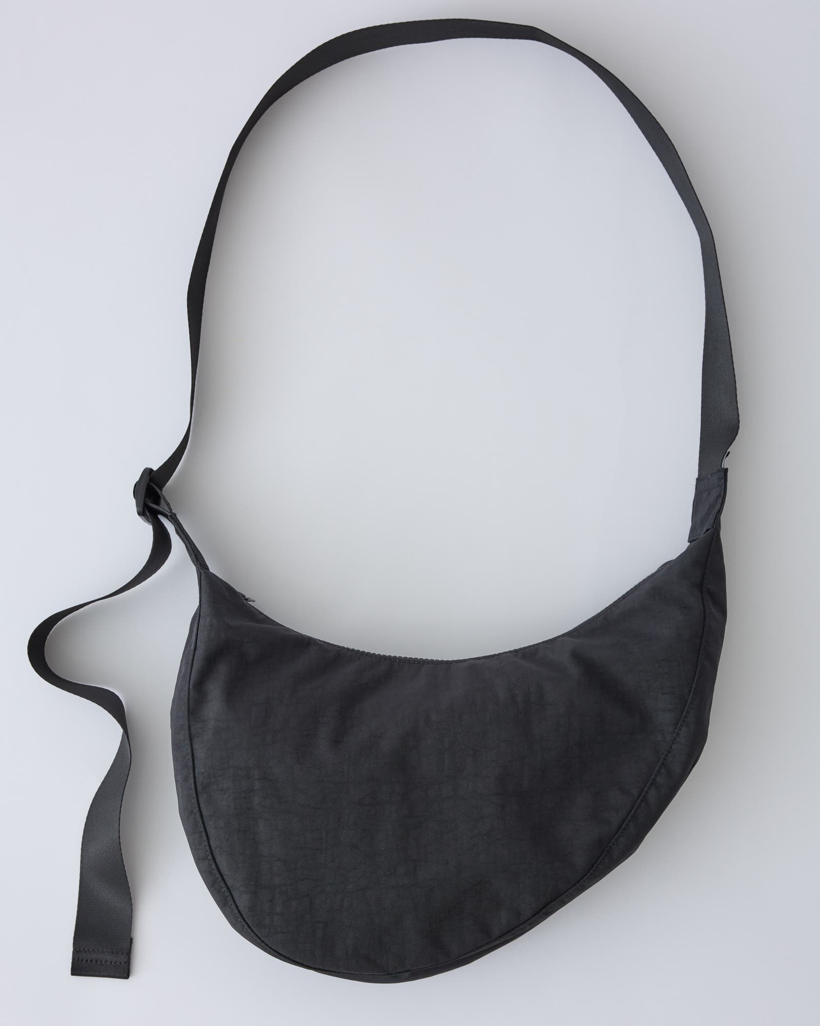 Half Moon Crossbody Bag with Changing Mat, Alternate, color, Black
