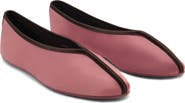 MANGO Satin Ballerina Flat