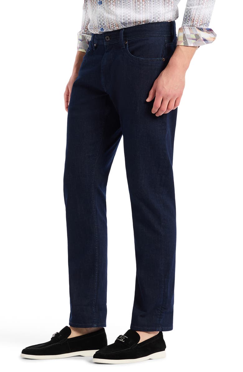 Robert Graham Gottsman Straight Leg Jeans, Alternate, color, Indigo