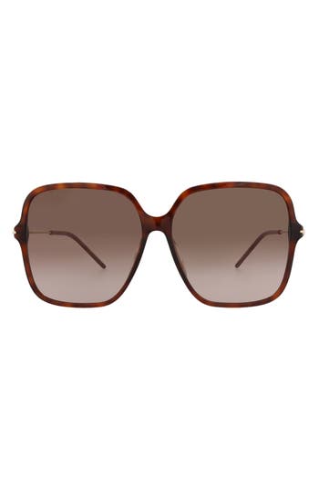 Gucci 60mm Oversize Sunglasses