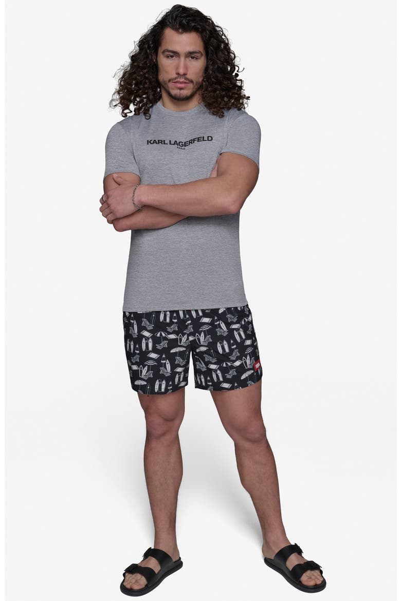 Short Sleeve UPF 30+ Rash Guard, Alternate, color, LIGHT GREY HEATHER