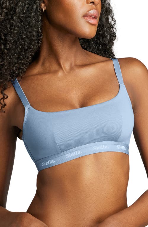 SIELLA SIELLA ORGANIC COTTON SCOOP NECK BRA 