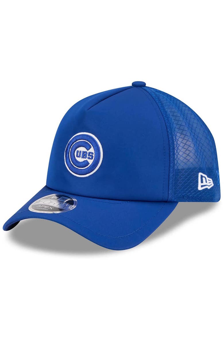 Men's New Era Royal Chicago Cubs 2026 Batting Practice Alternate Apex 9FORTY Adjustable Hat, Main, color, Royal