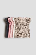 H&M 5-pack Flutter-sleeved Tops