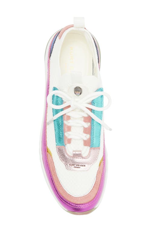 Kurt Geiger Women's Kensington Low Top Sneakers In White