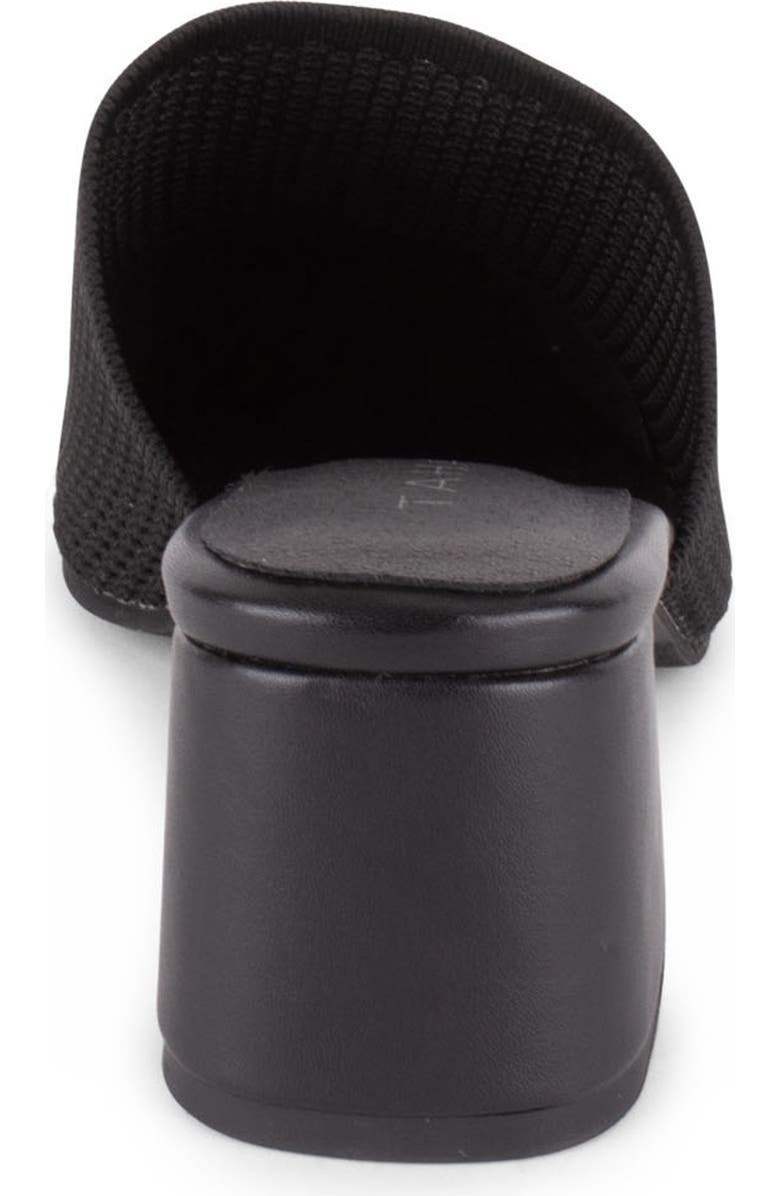Tahari Santorini Knit Mule, Alternate, color, Black