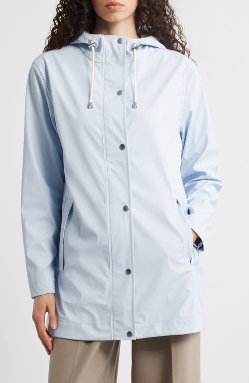 Ilse Jacobsen Hooded Waterproof Rain Jacket in Heather  product