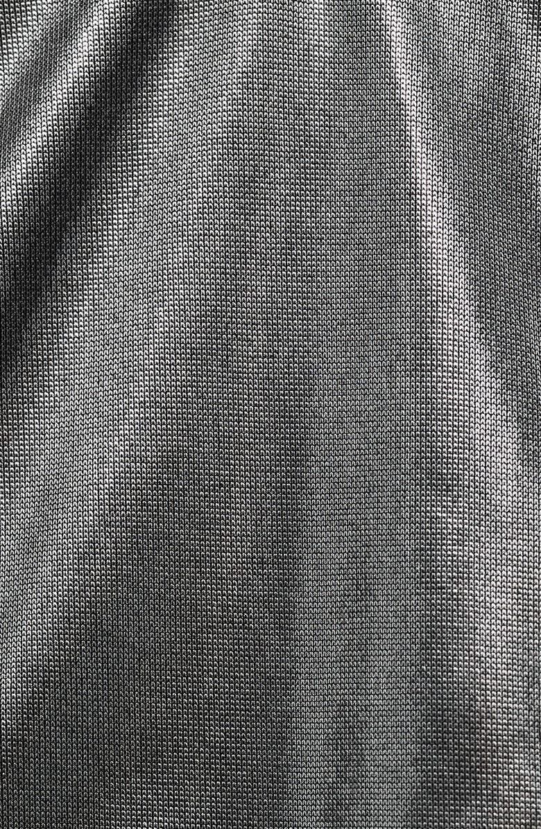 MANGO Metallic Bikini Bottoms, Alternate, color, Silver