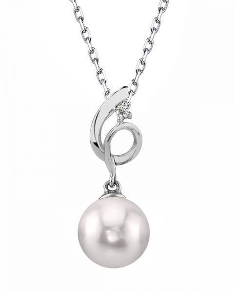 Akoya Pearl & Diamond Symphony Pendant