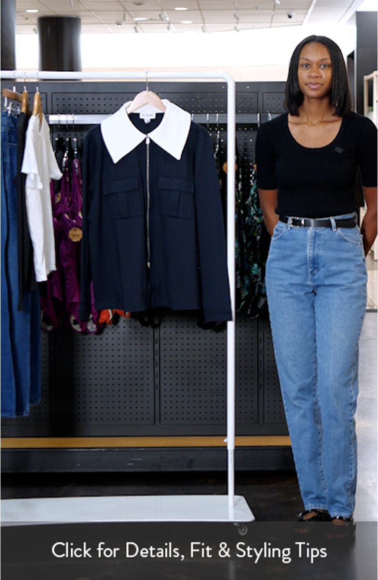 Tam Ponte Contrast Collar Jacket, sales video thumbnail