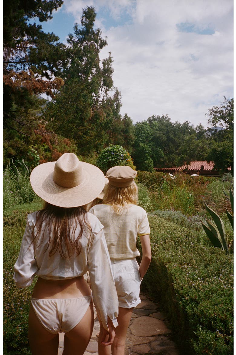 Palma Wide Straw Fedora, Alternate, color, NATURAL