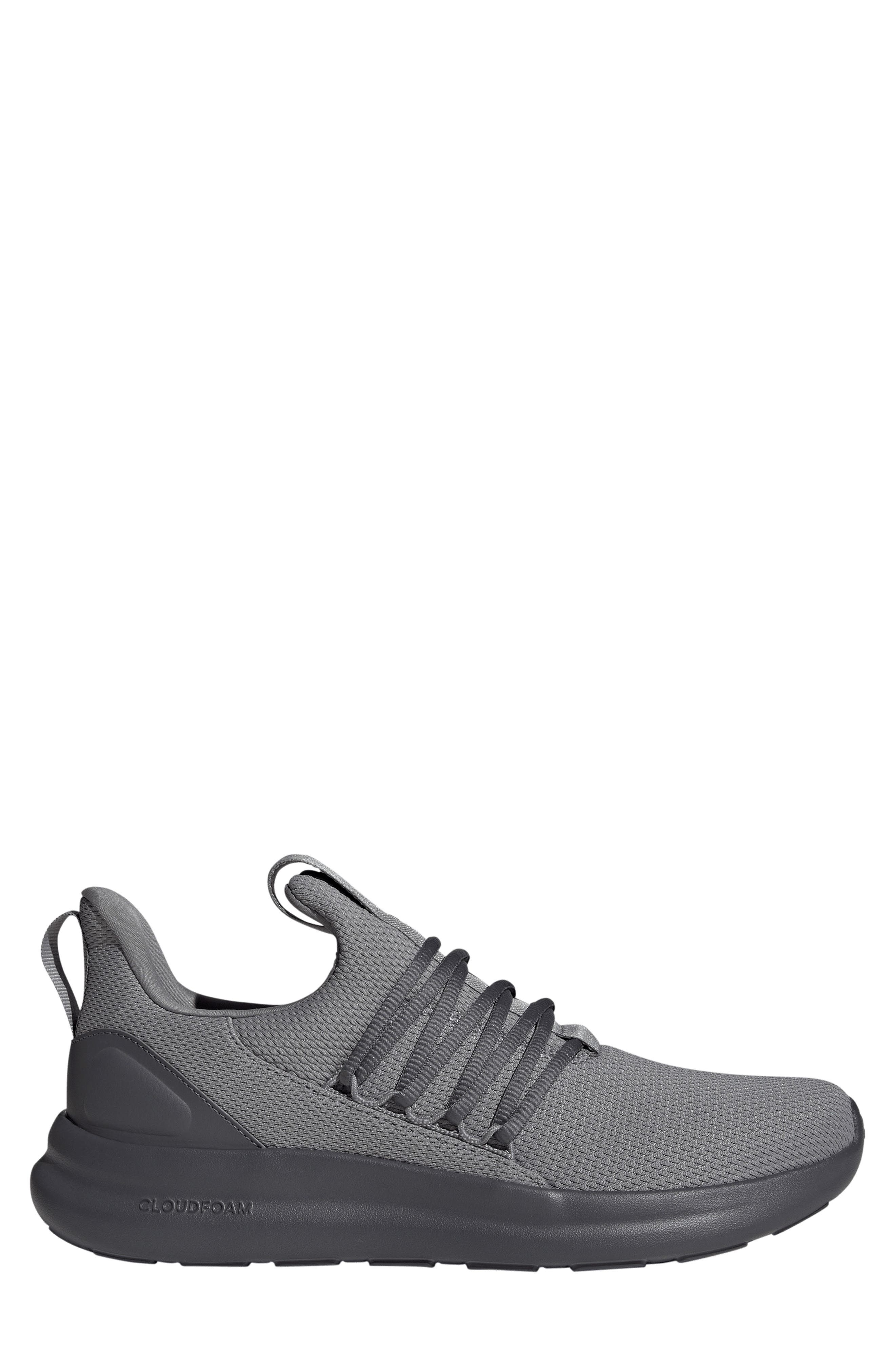 adidas Lite Racer Adapt 7.0 Slip-On Sneaker, Alternate, color, Grey / Grey / Grey