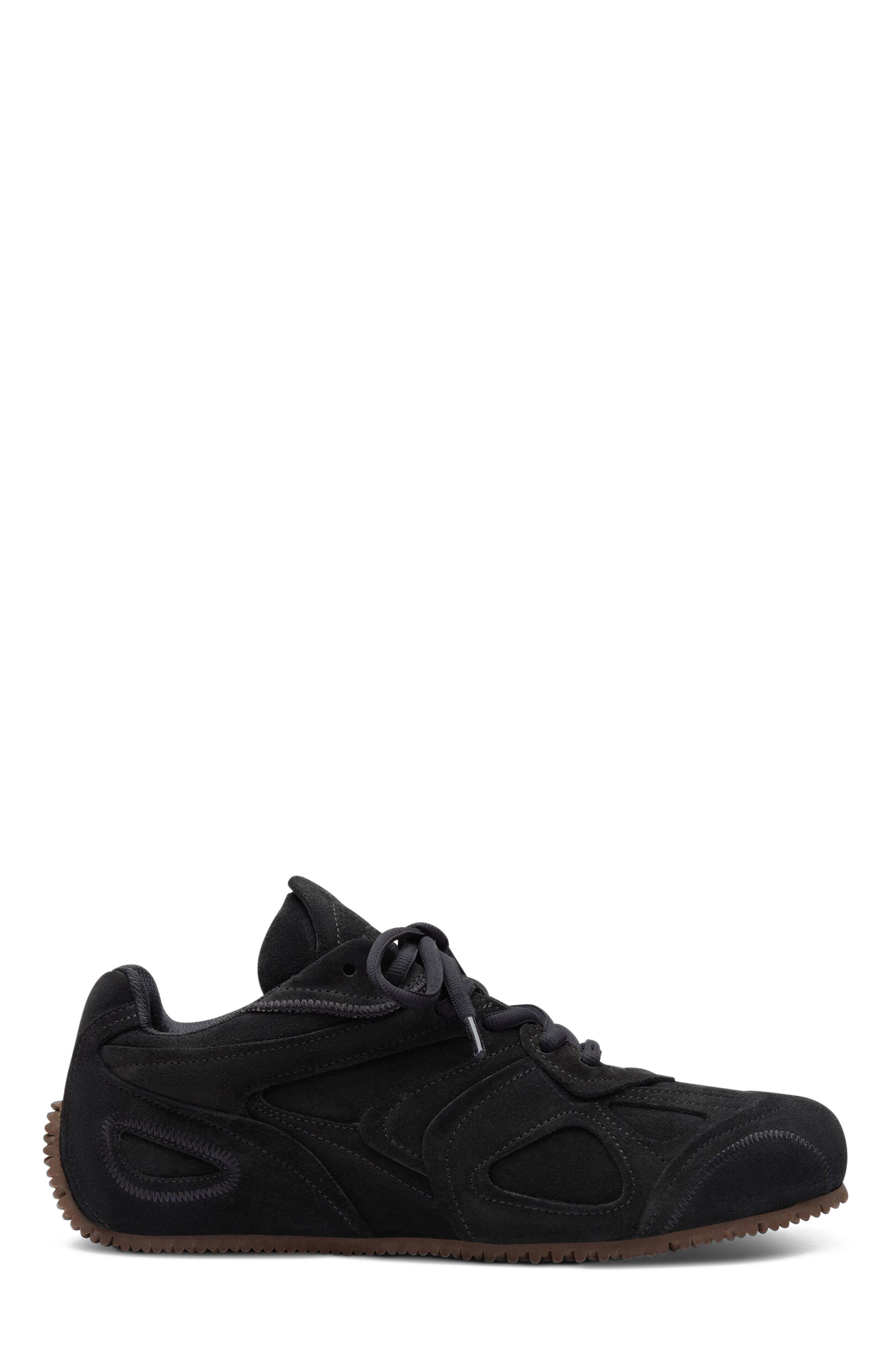Slow Suede Runner  Women's, Main, color, Black/Dark Gum