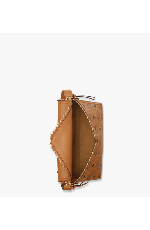Mcm Diamant 3d Shoulder Bag In Brown