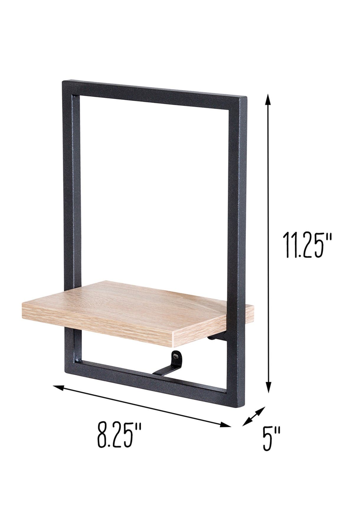 HONEY-CAN-DO Black Small Vertical Shelf | Nordstromrack