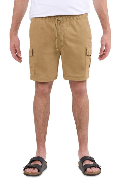 6-Inch Pull-On Cotton Shorts