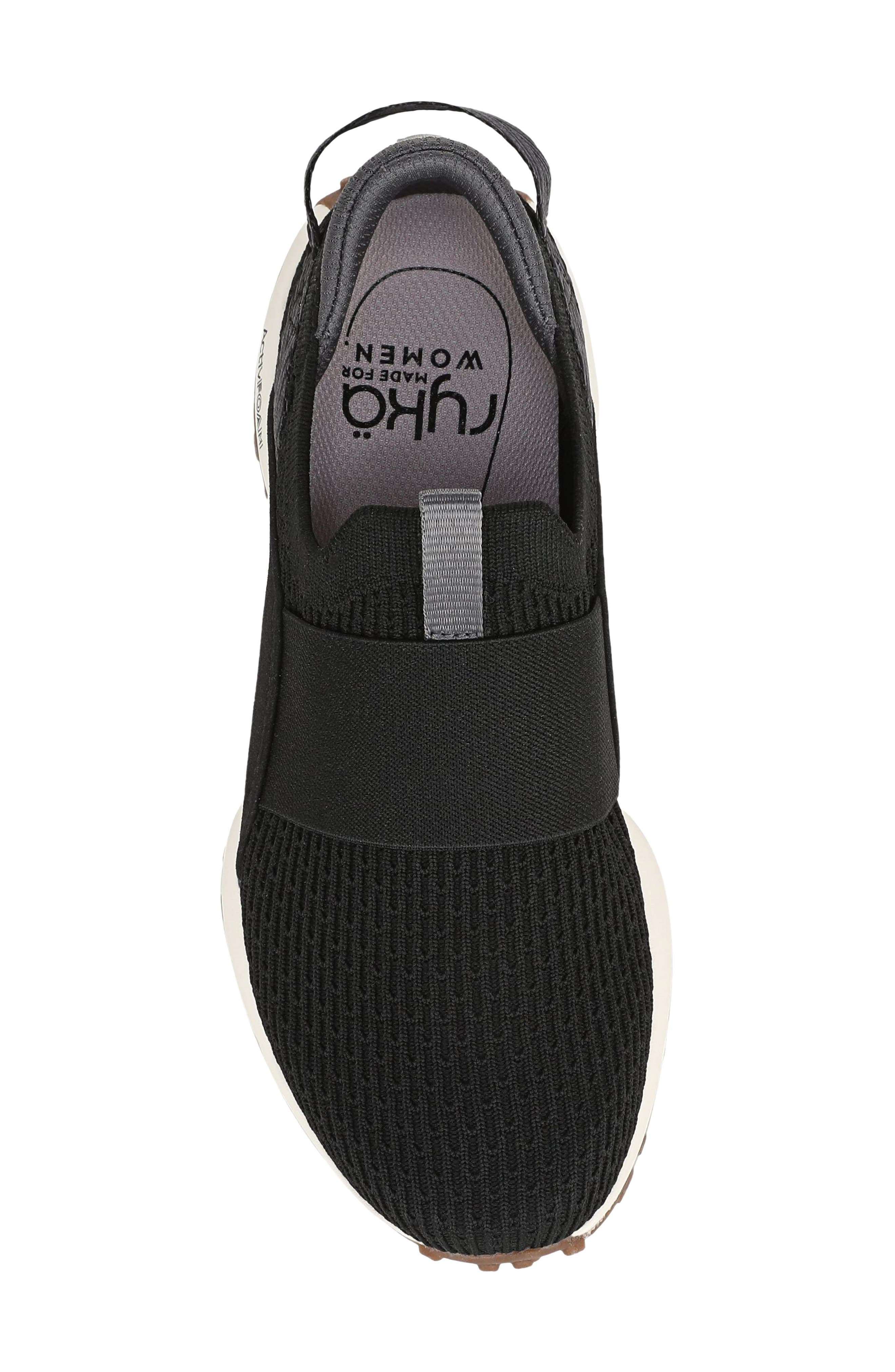 Jumpstart Knit Slip-On Sneaker, Alternate, color, BLACK