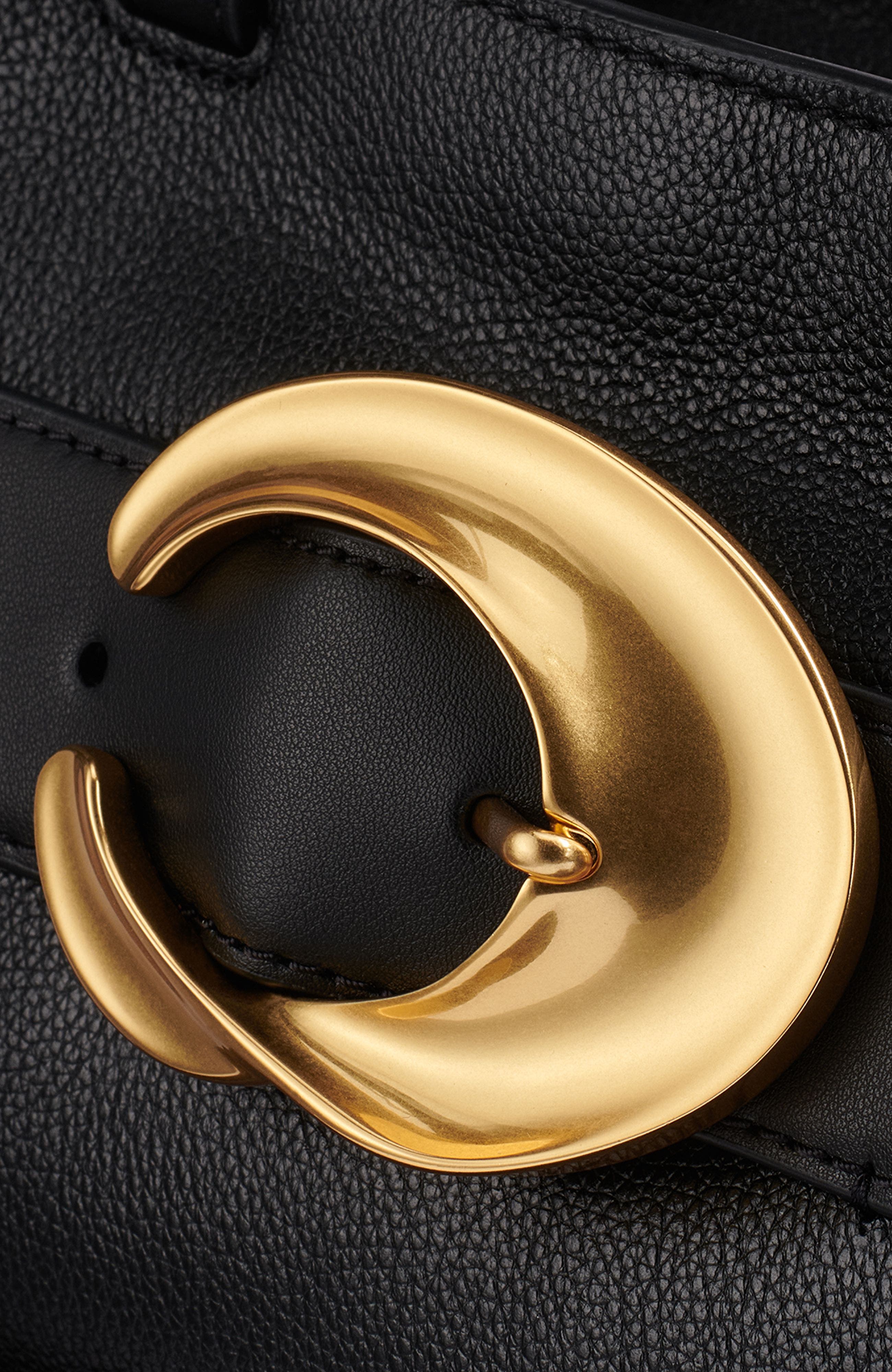 Keaton East-West Tote, Alternate, color, Black/Gold