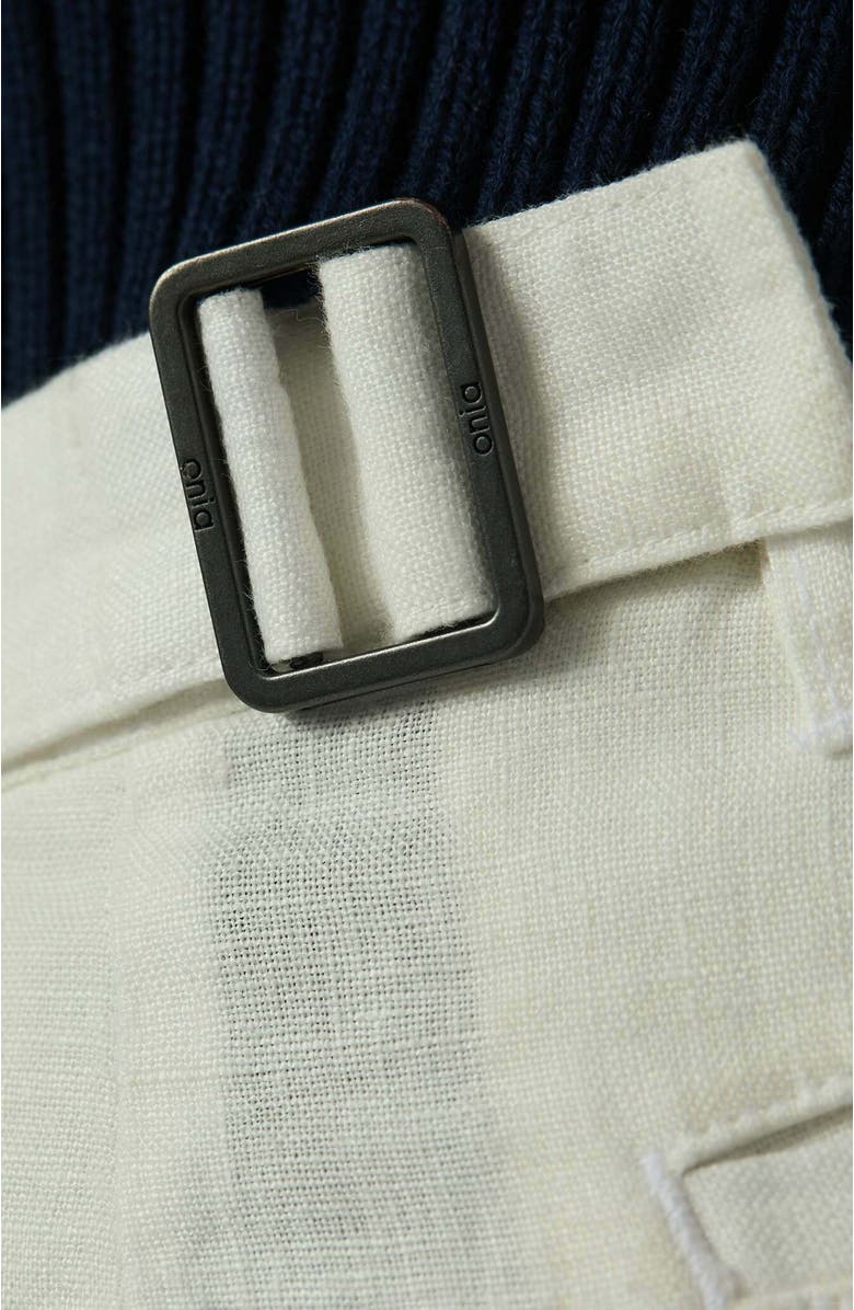 Onia Linen Trouser, Alternate, color, White