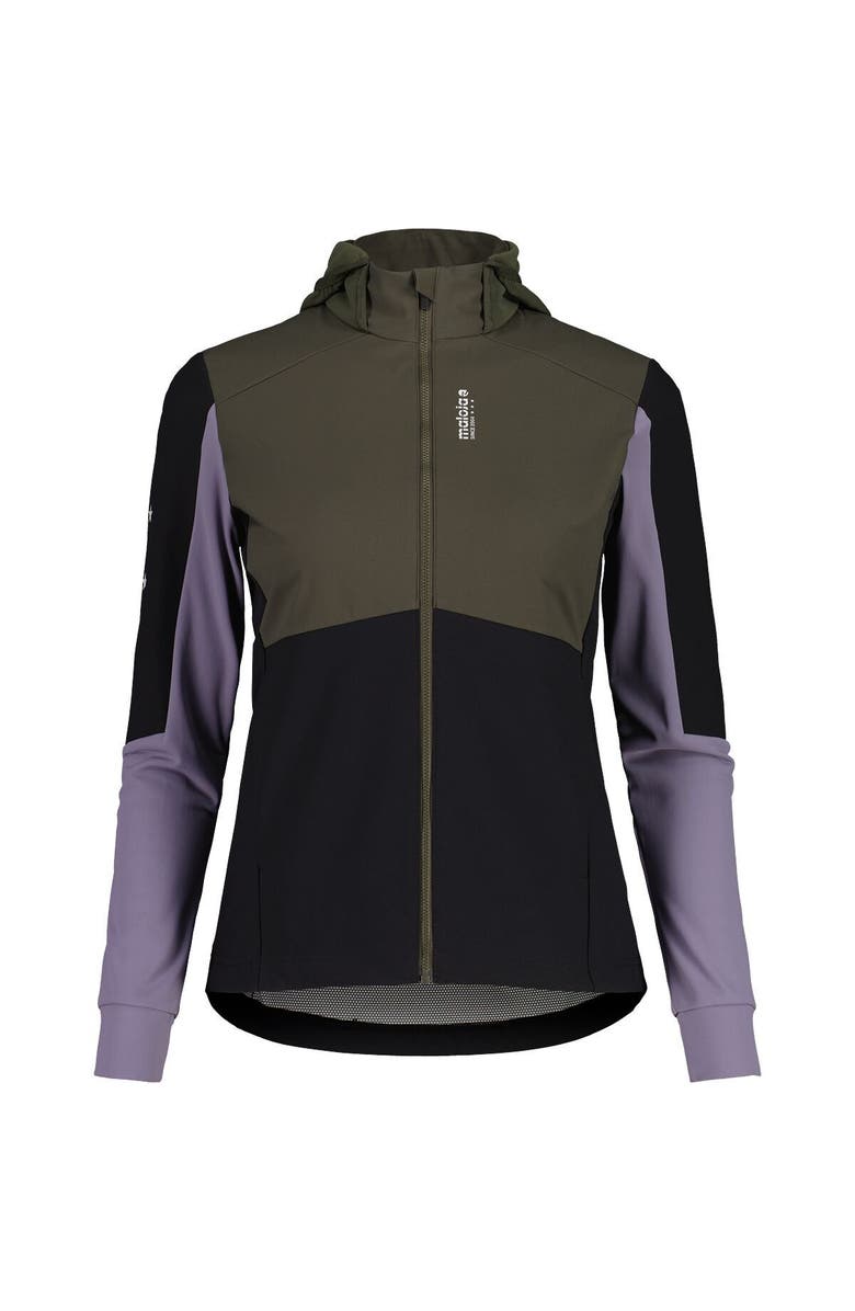Maloja Nesham Nordic Hybrid Softshell Jacket - Women's, Main, color, Shaded Purple Multi