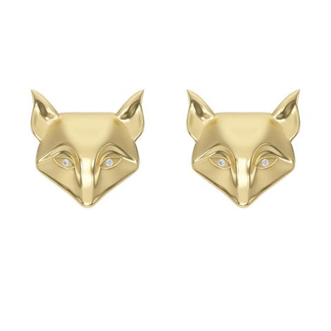 Fox Stud Earrings