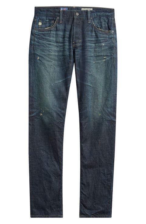 Tellis Distressed Modern Slim Jeans