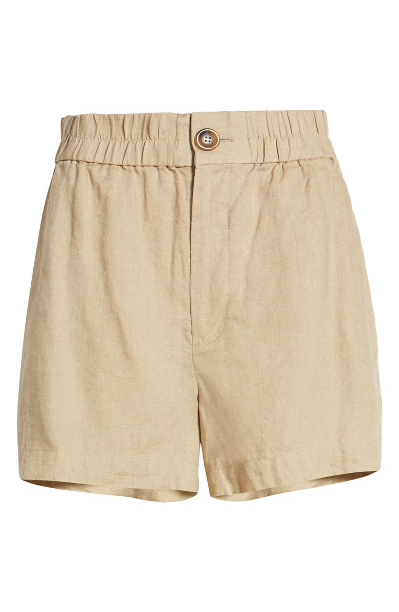 & Other Stories Linen Shorts, Alternate, color, 