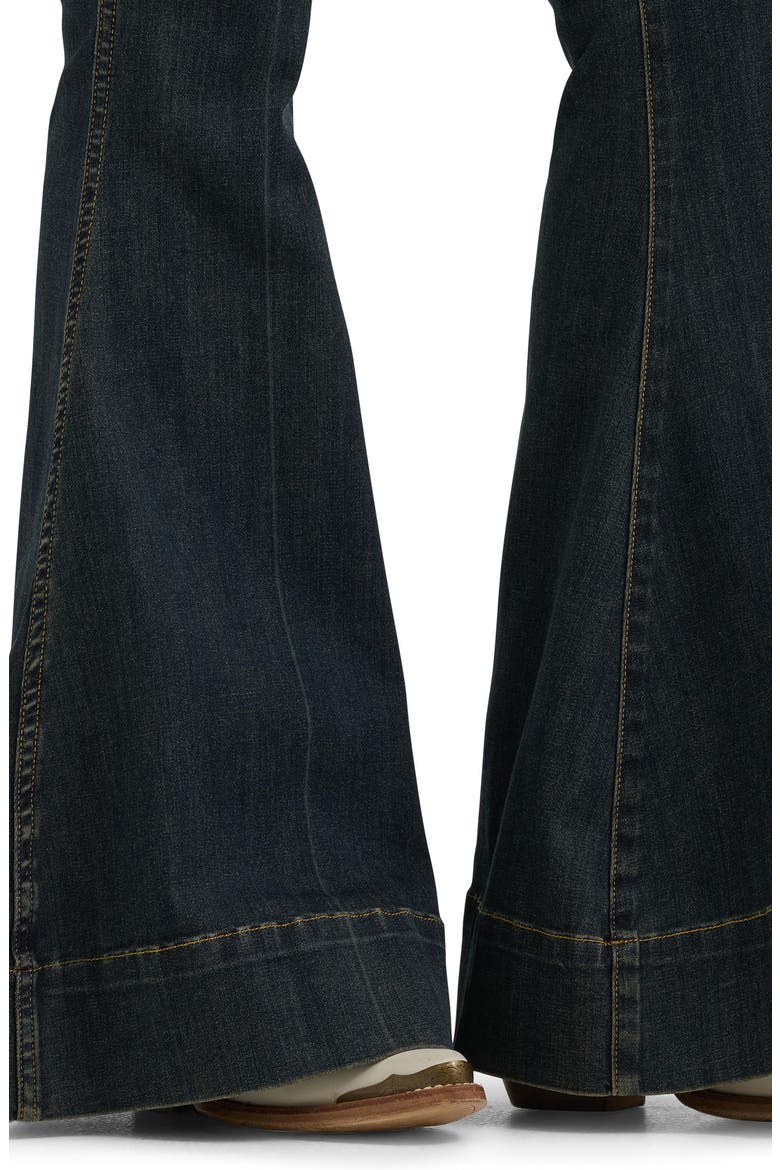High Waist Flare Jeans, Alternate, color, SANDRIDER