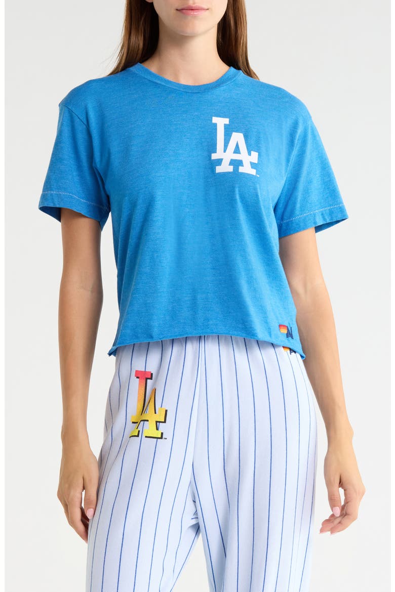 Los Angeles Dodgers Graphic Tee, Main, color, COBALT
