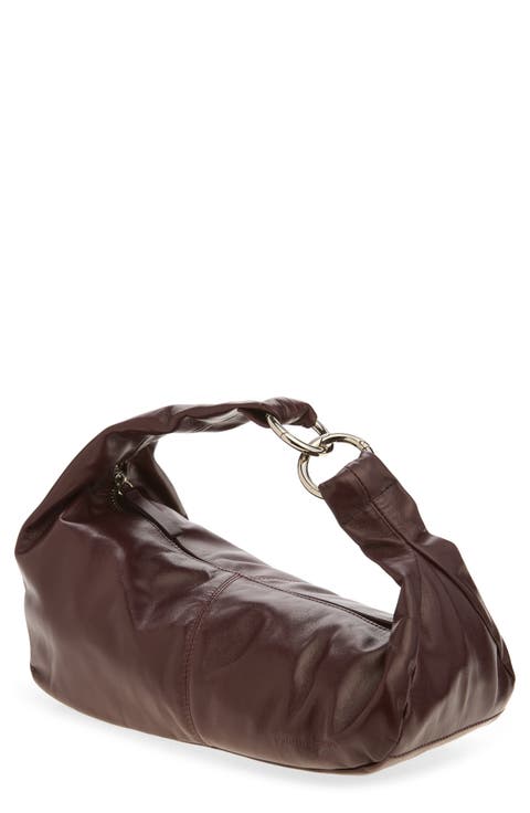 Mini Dry Leather Shoulder Bag