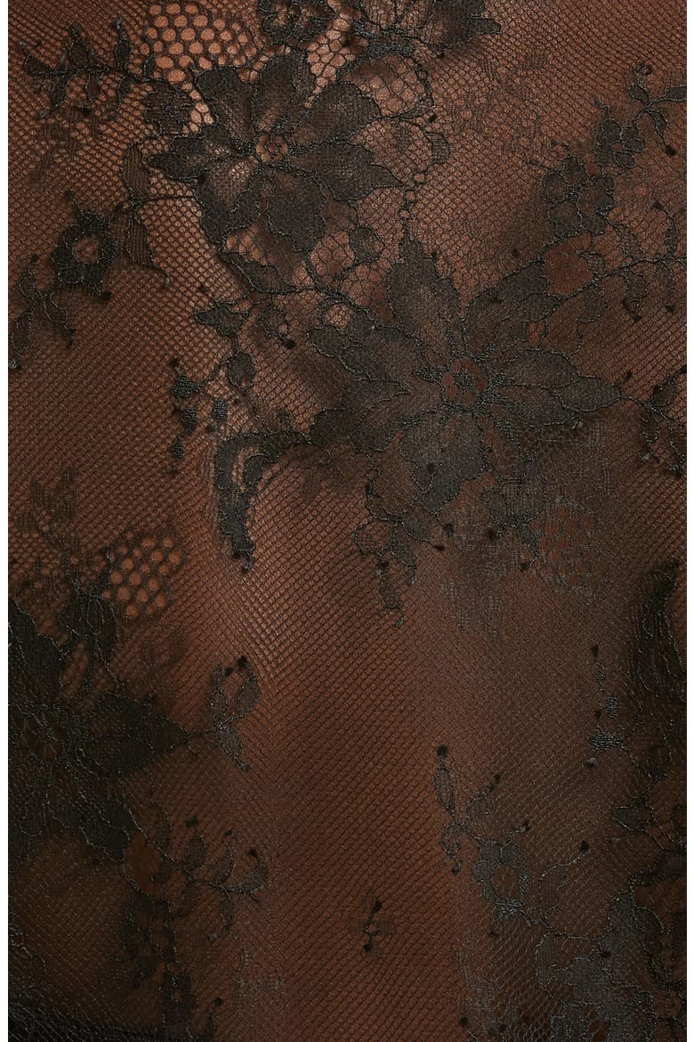 Serena Lace Cardigan, Alternate, color, BLACK