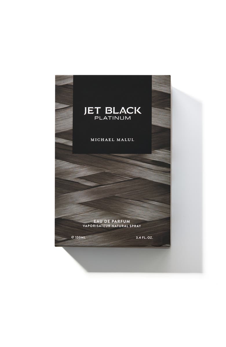 Michael Malul Jet Black Platinum 3.4oz/100mL Men's EDP, Alternate, color, Black/Oxford