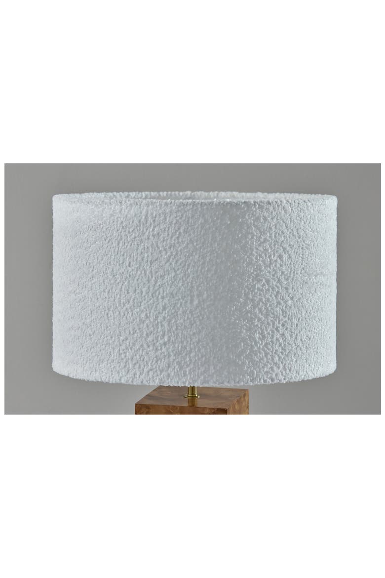 Frederick Table Lamp, Alternate, color, BURLED WOOD/ ANTIQUE BRASS