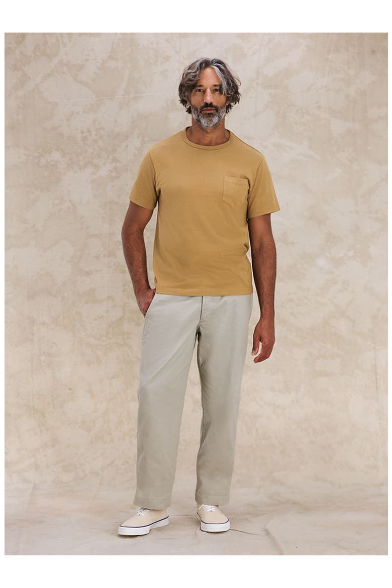 Officer Cotton Bedford Chino Trousers, Alternate, color, ICE