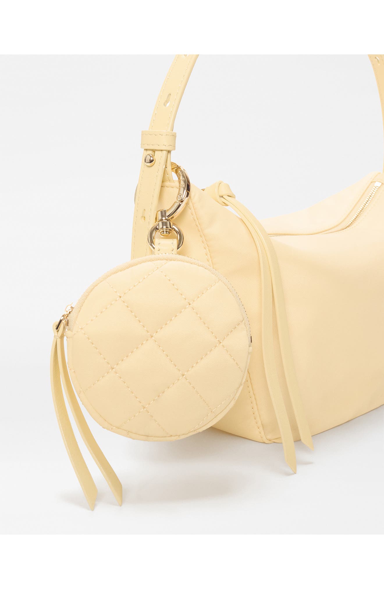 MZ Wallace Small Waverly Nylon Hobo Bag, Alternate, color, Chamomile