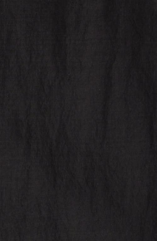 Hunter Horley Hooded Water Resistant Ripstop Jacket In Black