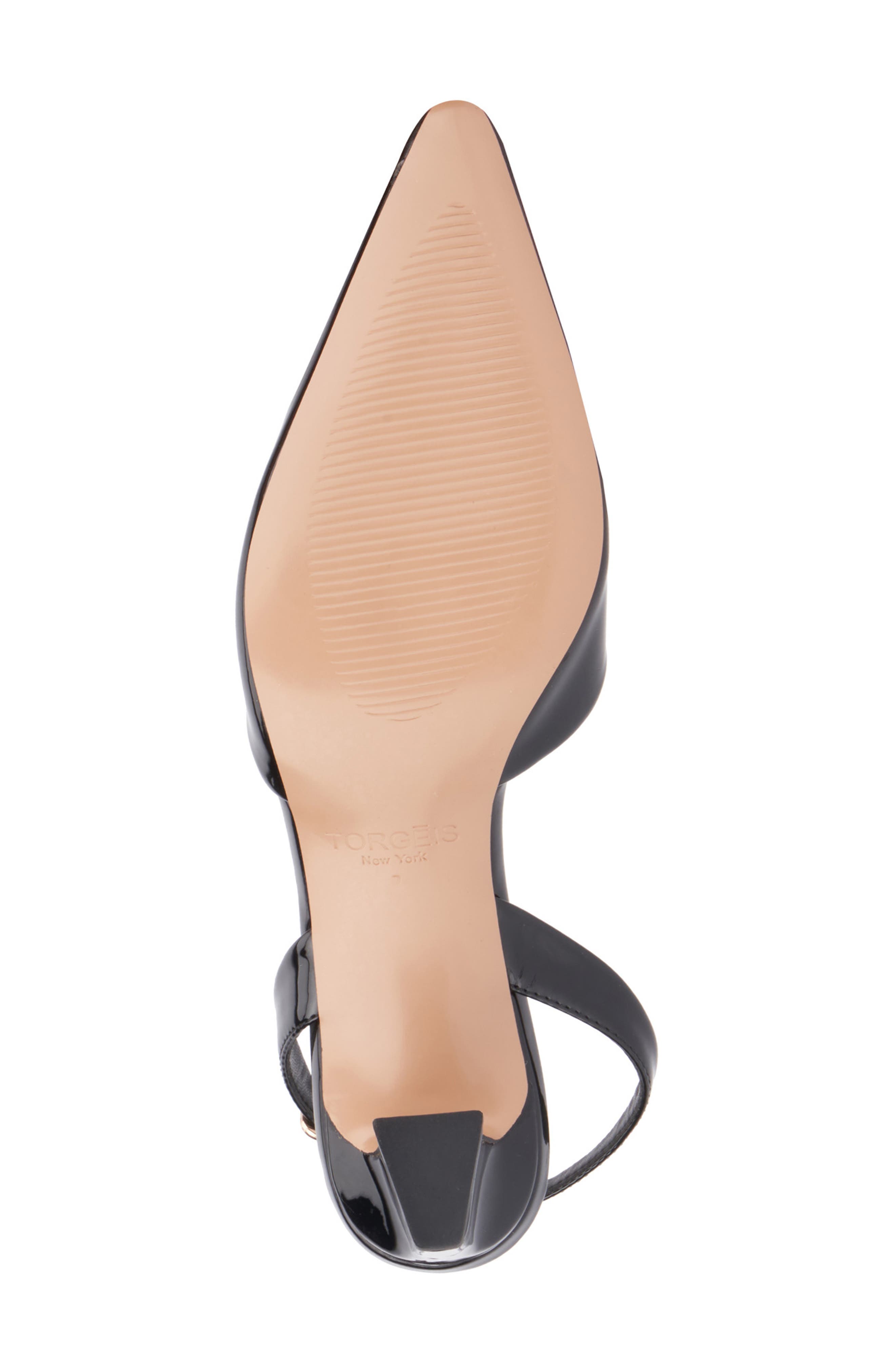 TORGEIS Jacqueline Slingback Pump, Alternate, color, Black