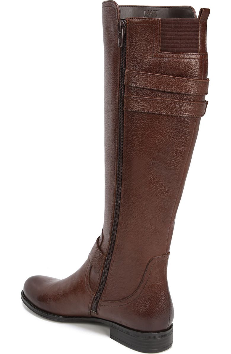 Naturalizer Jessie Knee High Riding Boot, Alternate, color, Chocolate Leather
